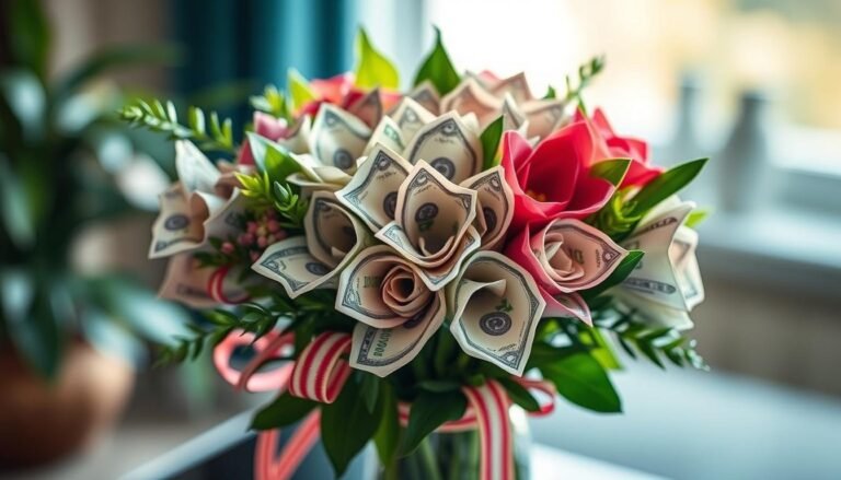 how to make a money bouquet